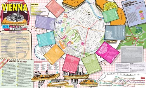 Karta för använda den i Wien