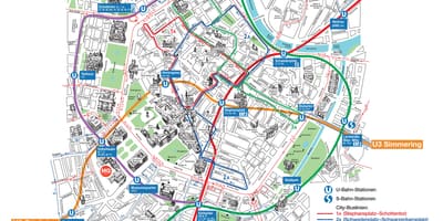 Wien turist karta