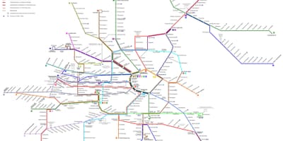 Wien spårvagn linje d karta